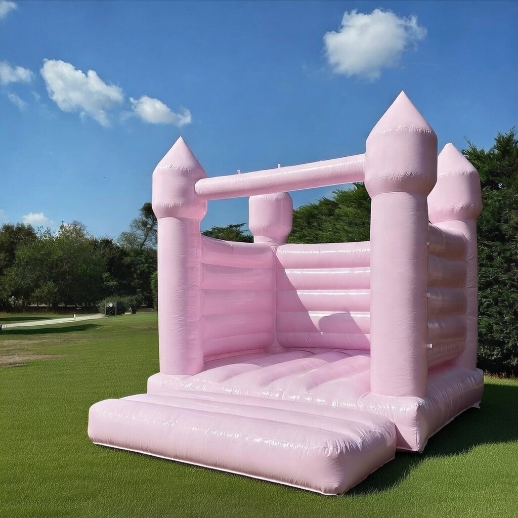 Luxury Pink Turret Castle