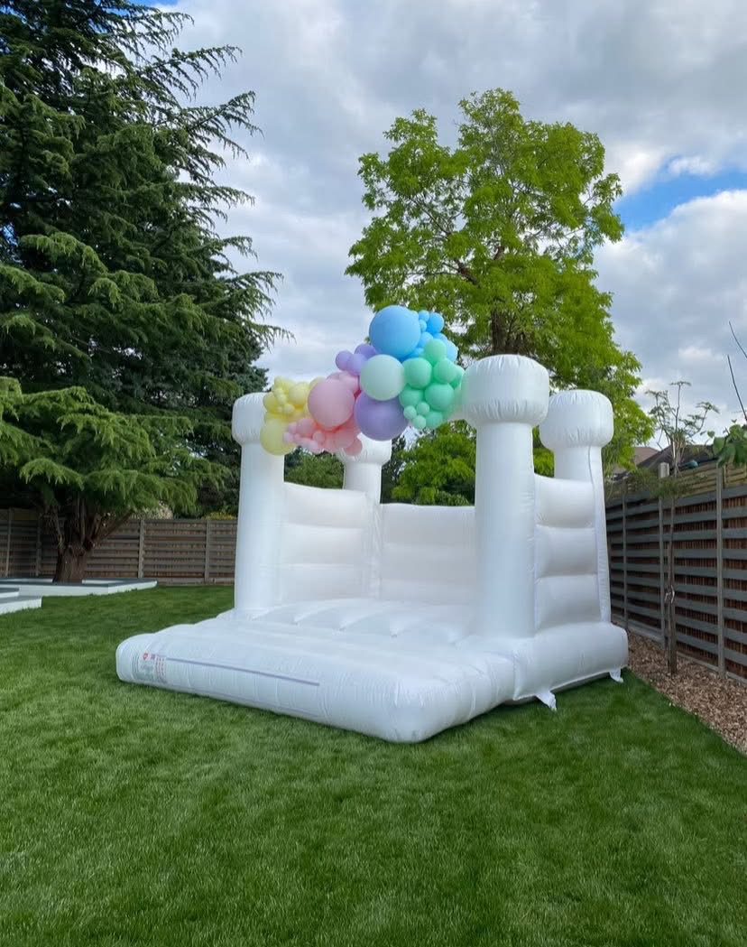 Luxury White Marshmallow Castle