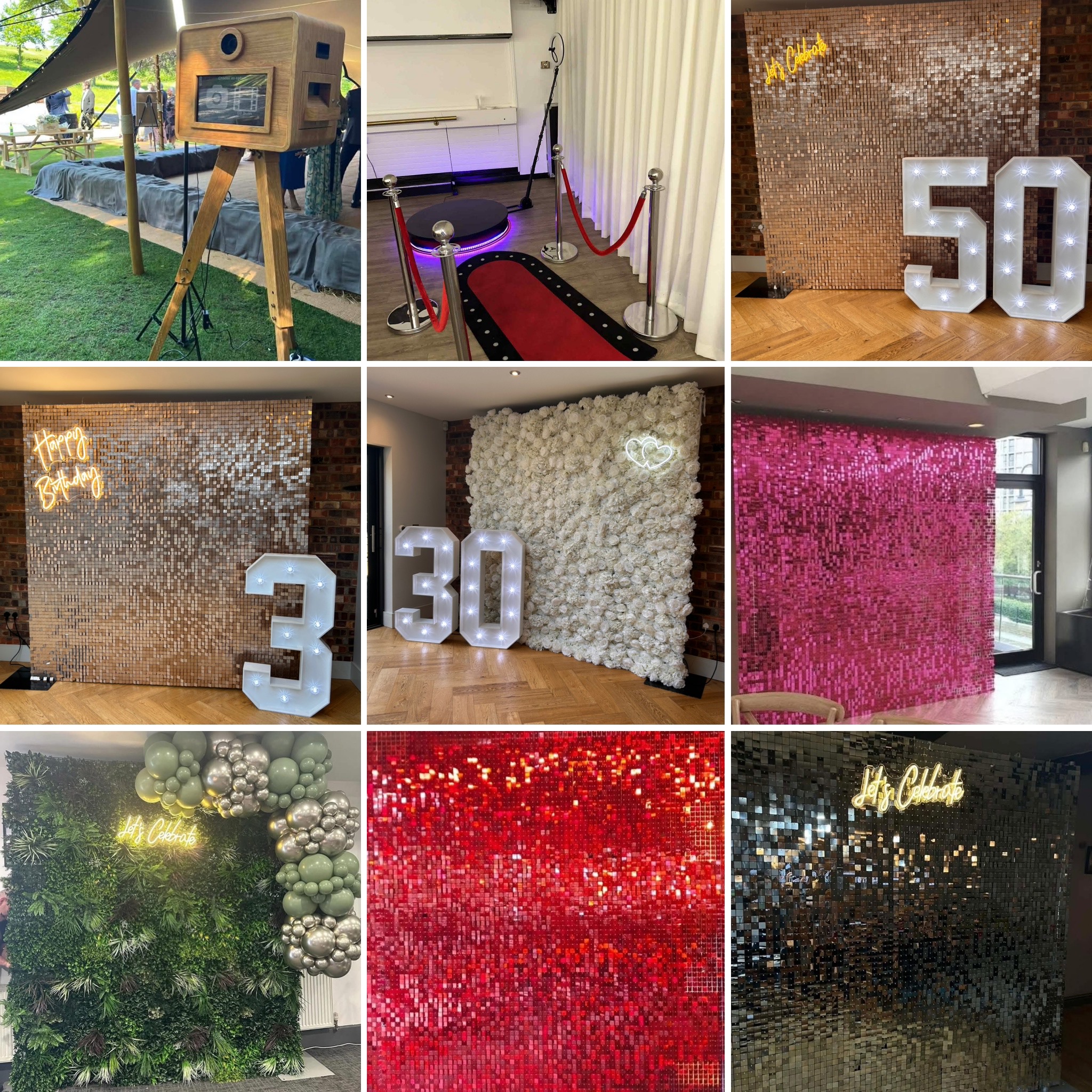 Camera & Party Prop Package