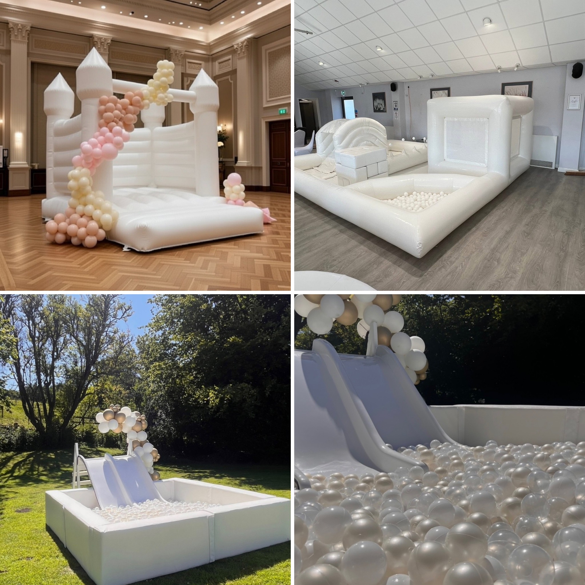 the all white package