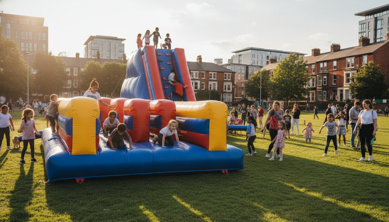 Inflatable Assault Course Hire Manchester: The Ultimate 2026 Guide