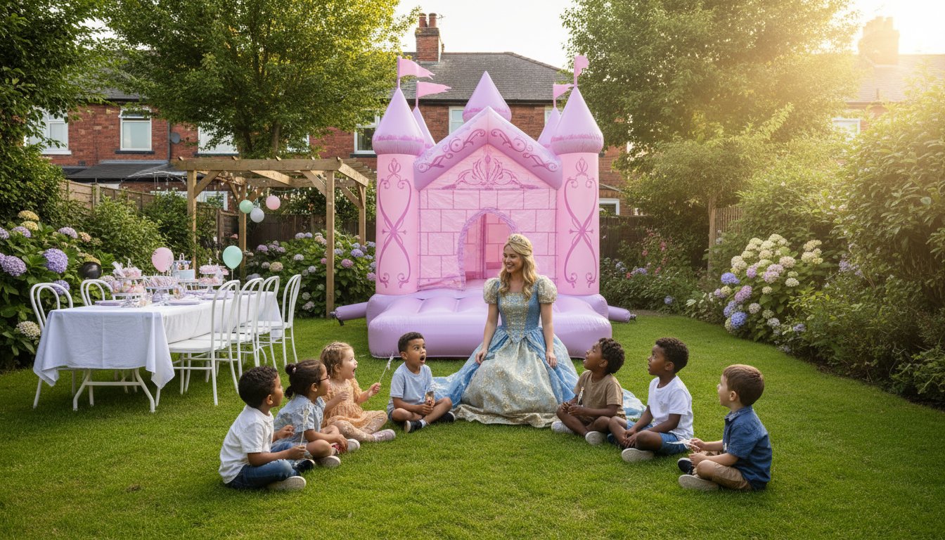Princess Castle with Princess Hire Manchester: The Ultimate 2026 Party Guide